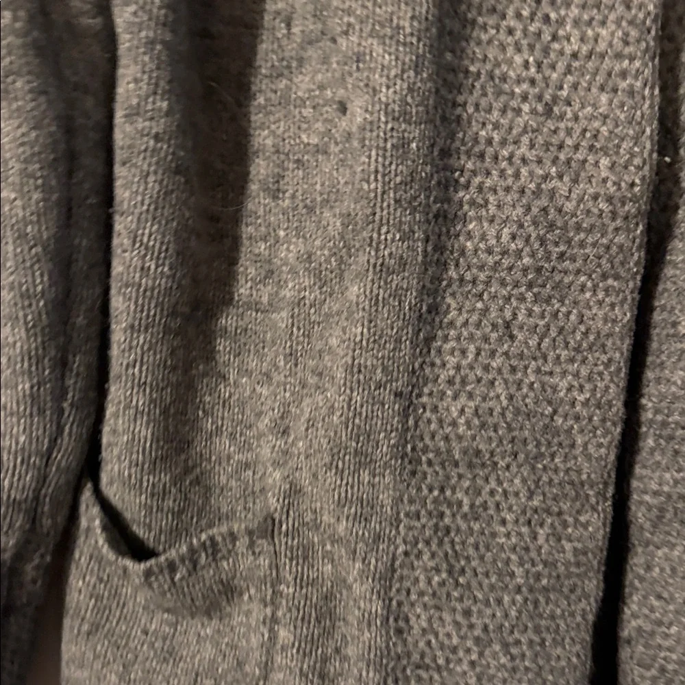 Gray Women's wool sweater  Coat - Picture 7 of 11